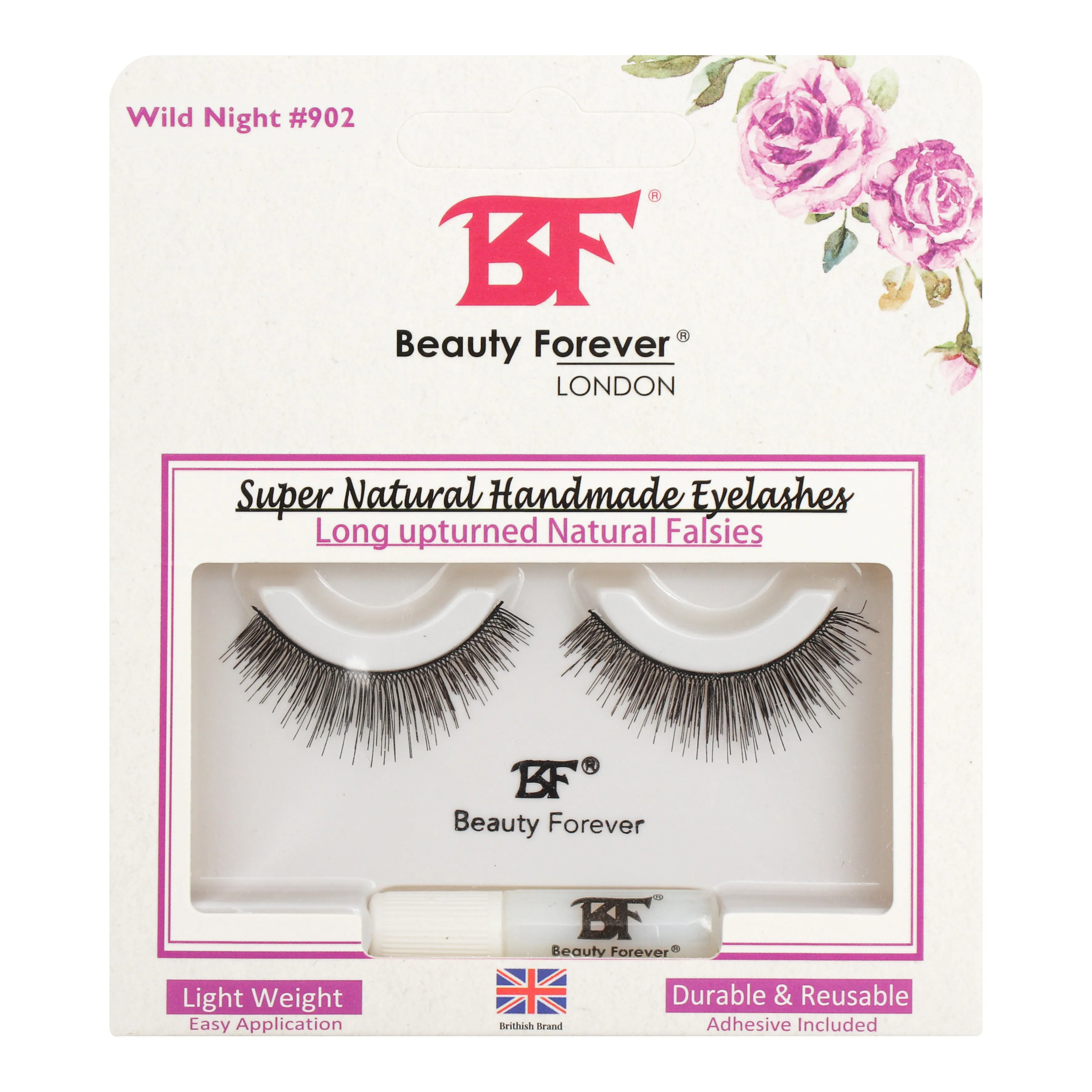 Super-Natural Eyelashes - Wild Night No. 902 (Long Upturned)