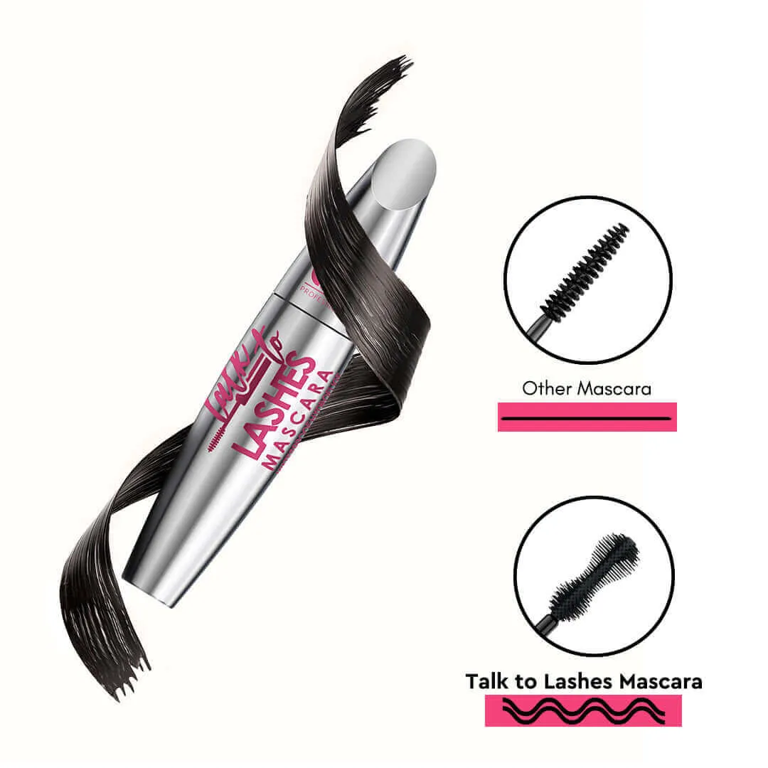 TALK TO LASHES MASCARA VOLUMINIZING & LENGTHENING MASCARA (7ml)