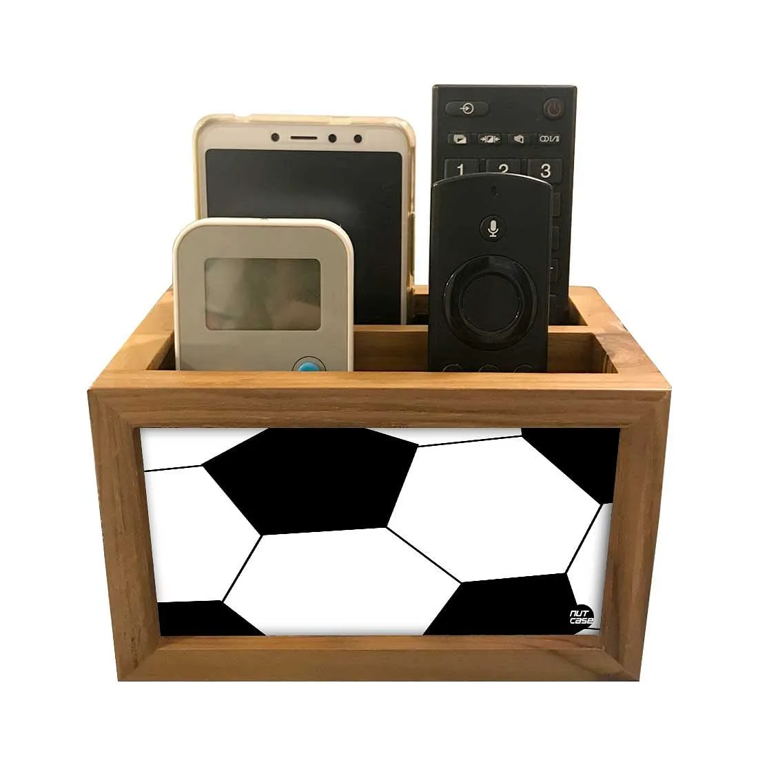 Trendy Tv Remote Caddy For TV / AC Remotes -  Football