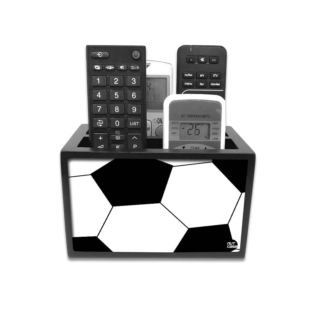 Trendy Tv Remote Caddy For TV / AC Remotes -  Football