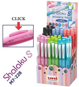 Uni Shalaku-S Mech Pencil 0.7 Display 48 Pcs